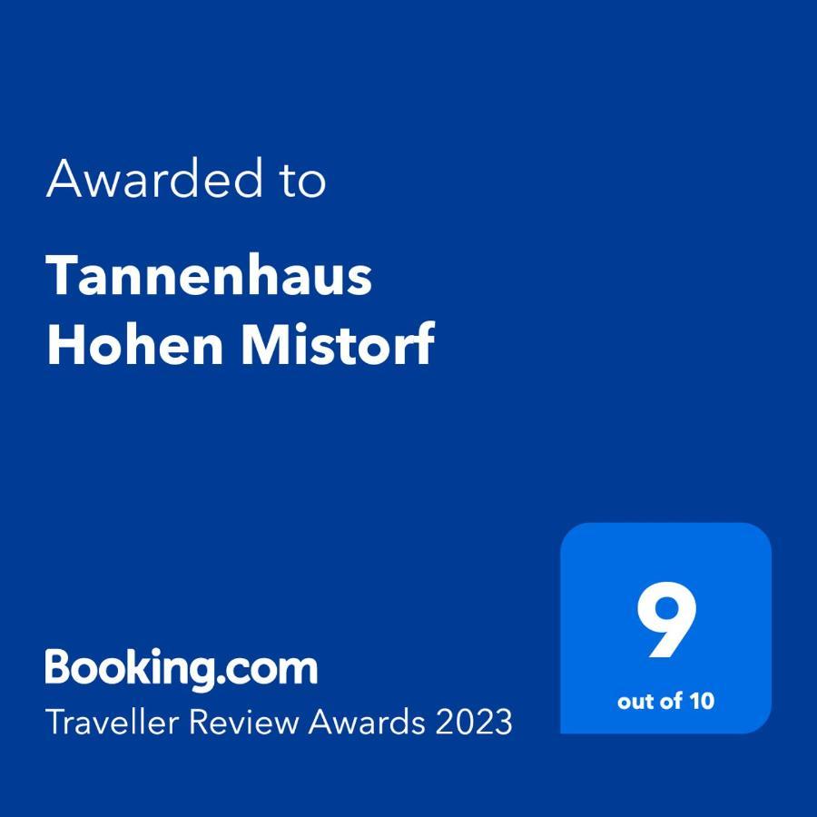 Vila Tannenhaus Hohen Mistorf Alt Suhrkow Exteriér fotografie